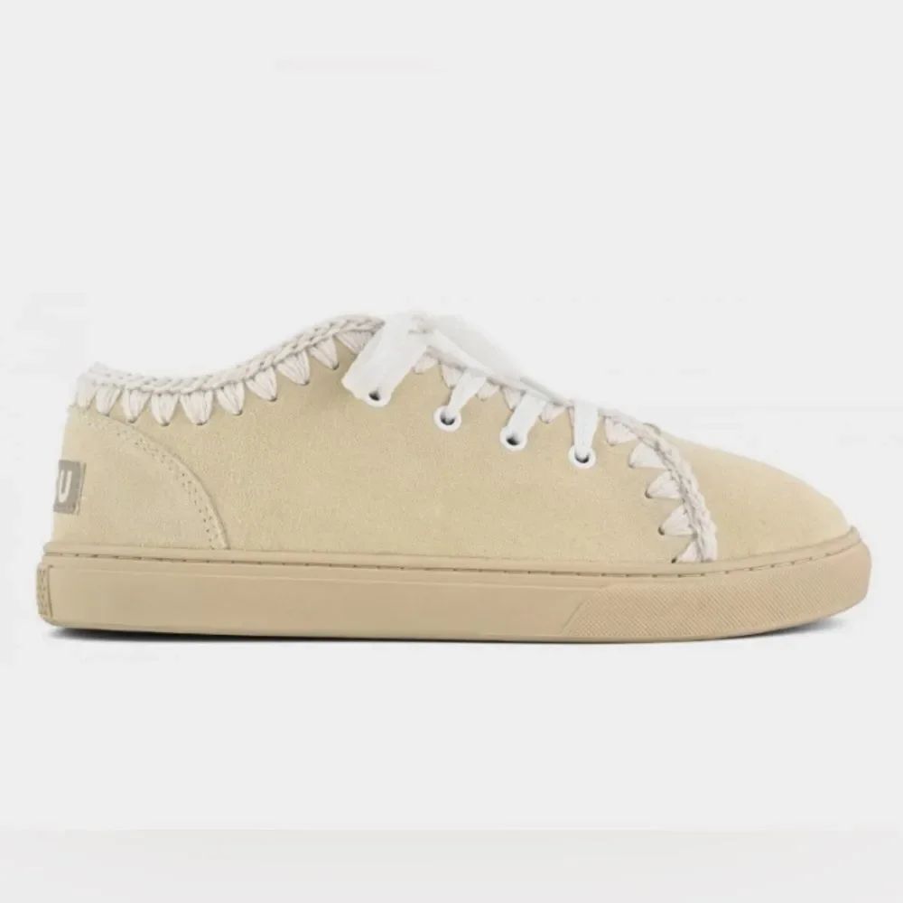 MOU Ava Shearling Sneakers Unisex lace-up by Free People size 10